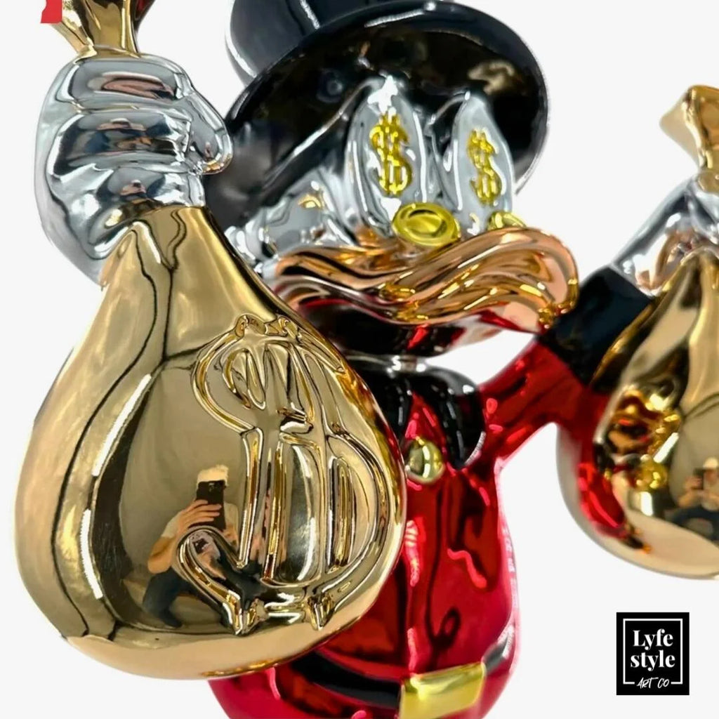 **Limited Edition** Red & Gold Money Bags