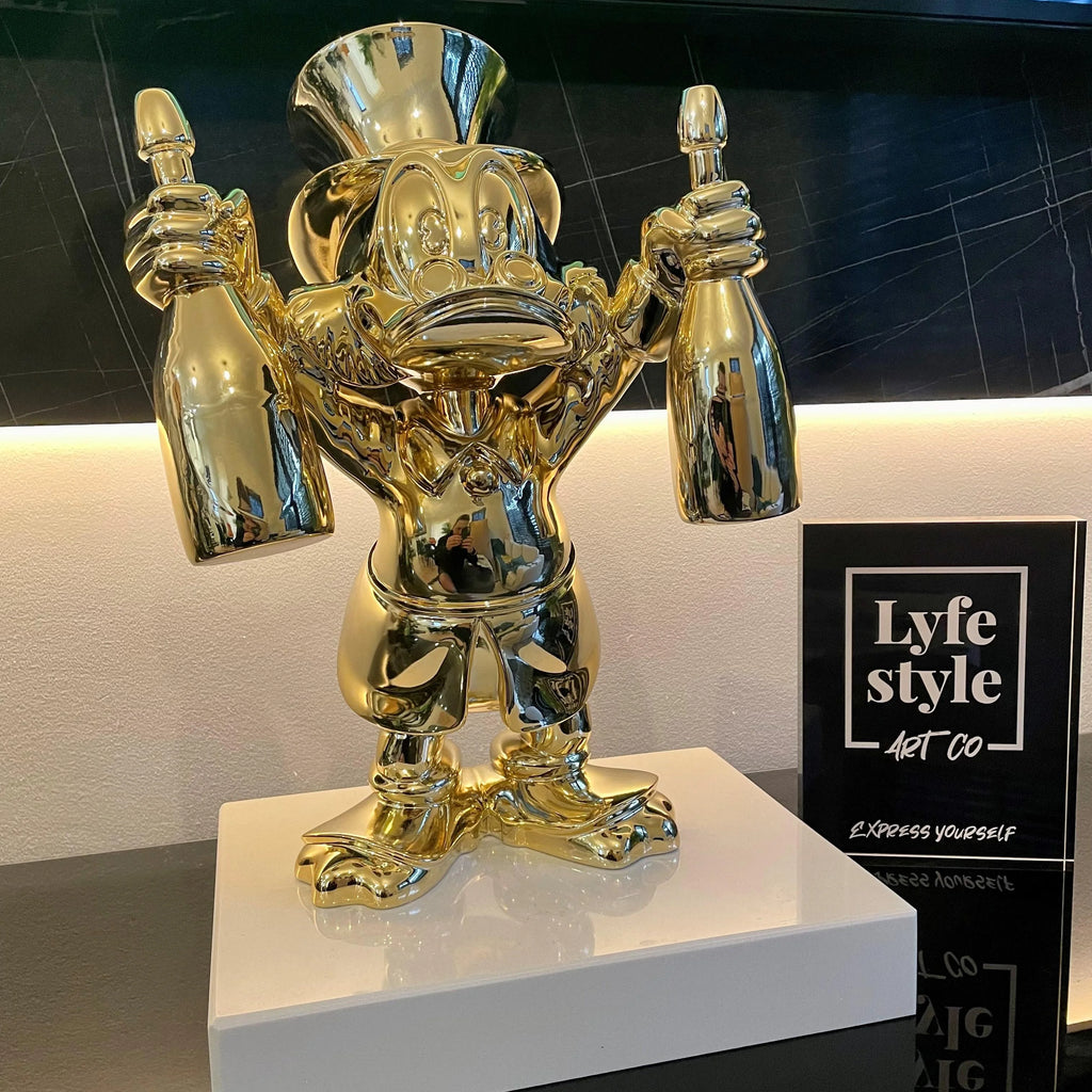 Champagne Duck (all gold)