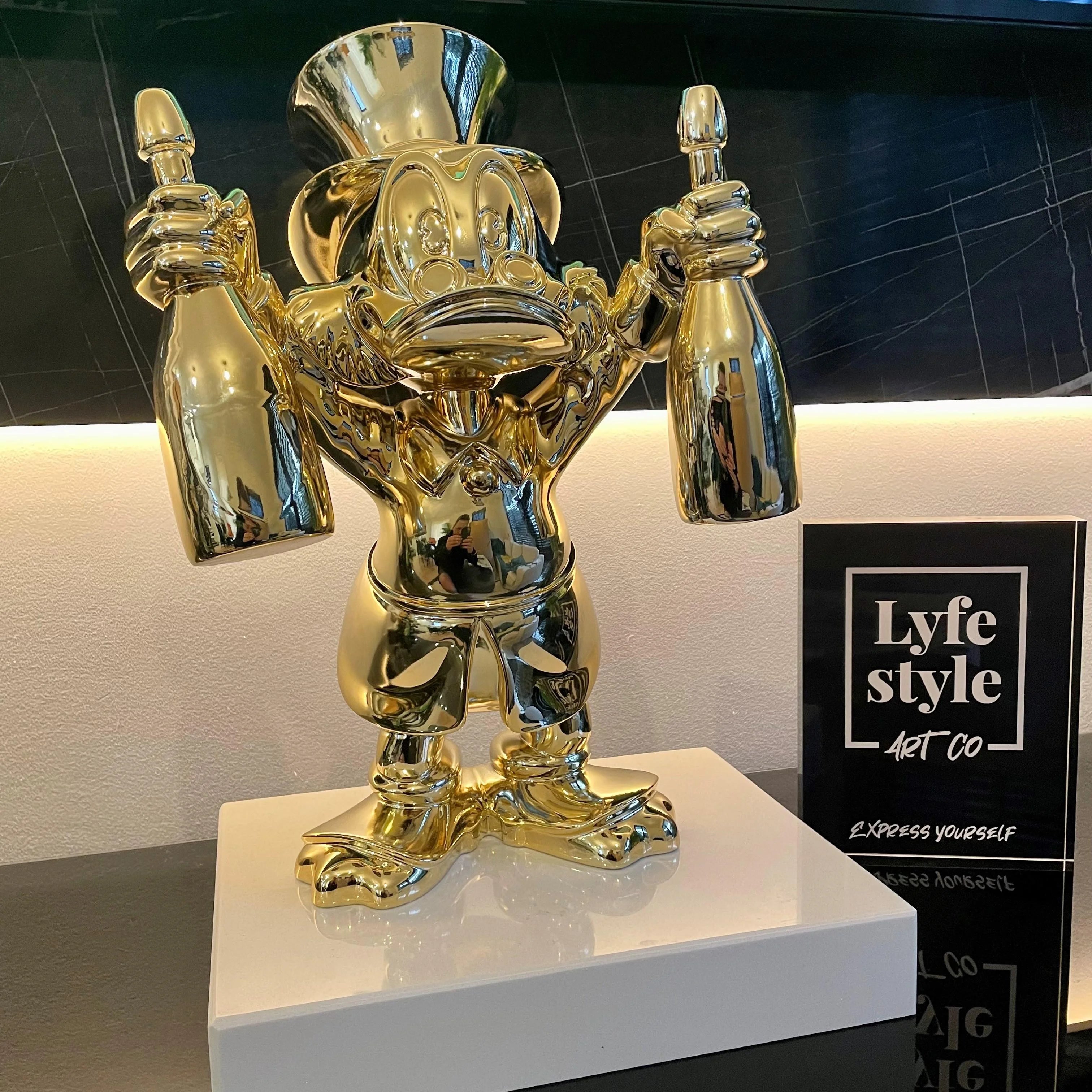 Champagne Duck (all gold)