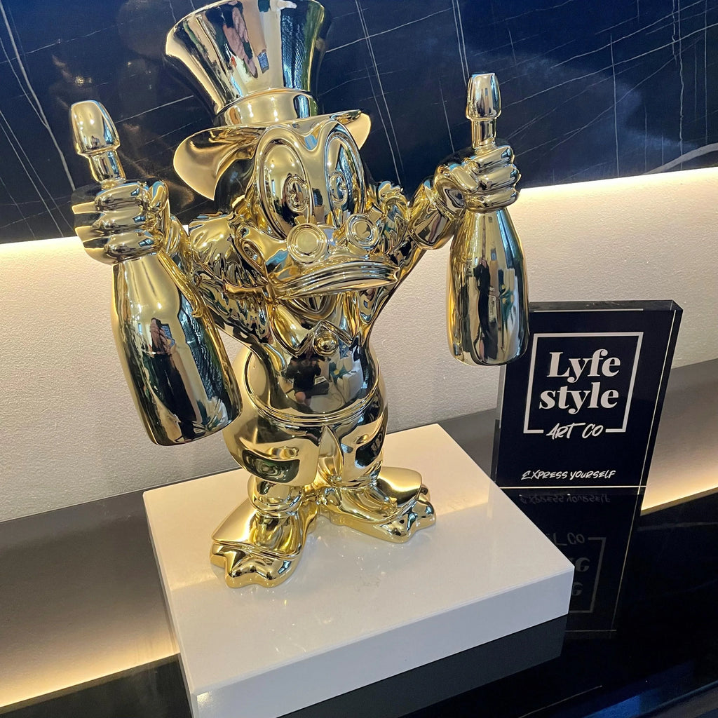 Champagne Duck (all gold)