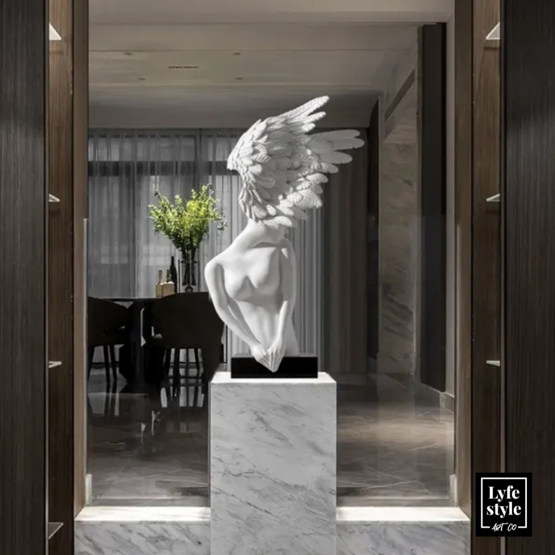 Modern Sculpture 'Whispers of Ascension'