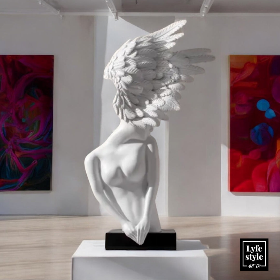 Modern Sculpture 'Whispers of Ascension'